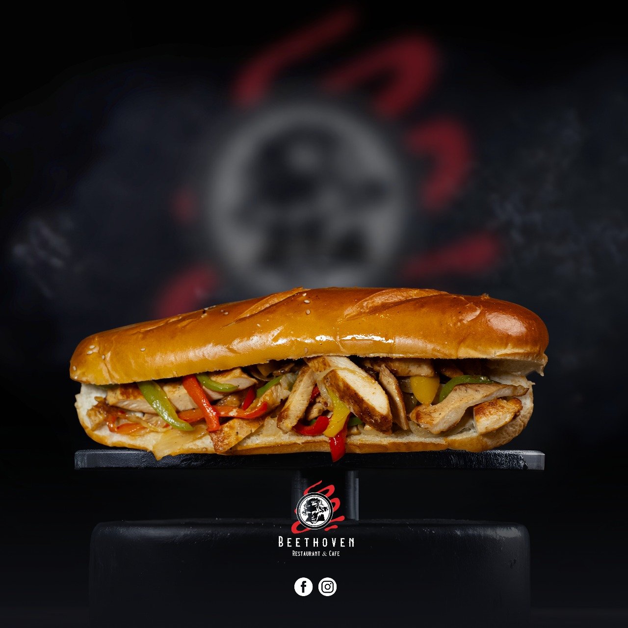 ساندويش فاهيتا دجاج